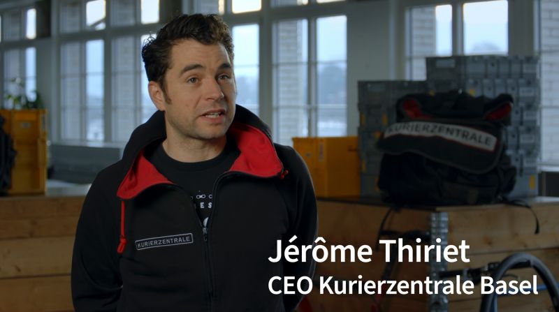 CEO Kurierzentrale Jérôme Thiriet