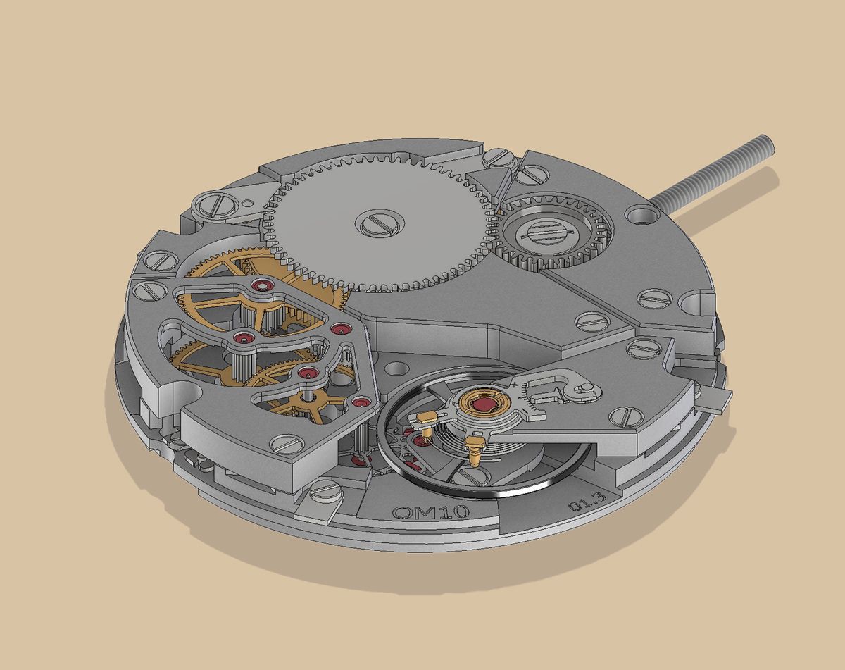 Detailed 3d model of the open source movement