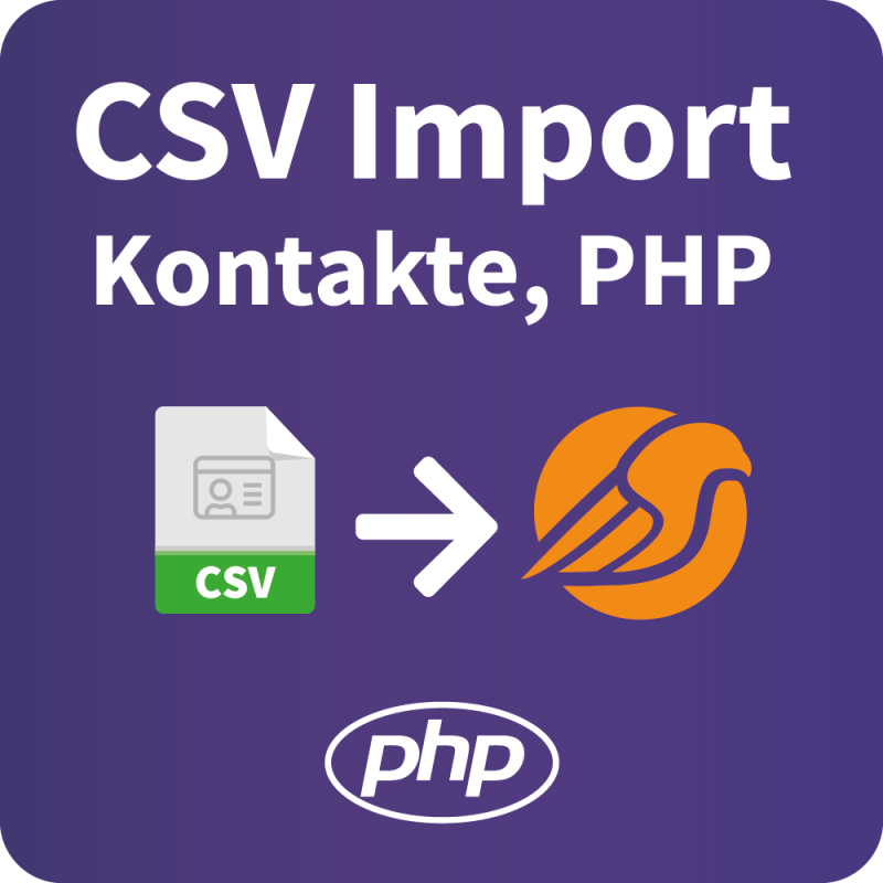 Illustration Adressen CSV Import direkt in CashCtrl