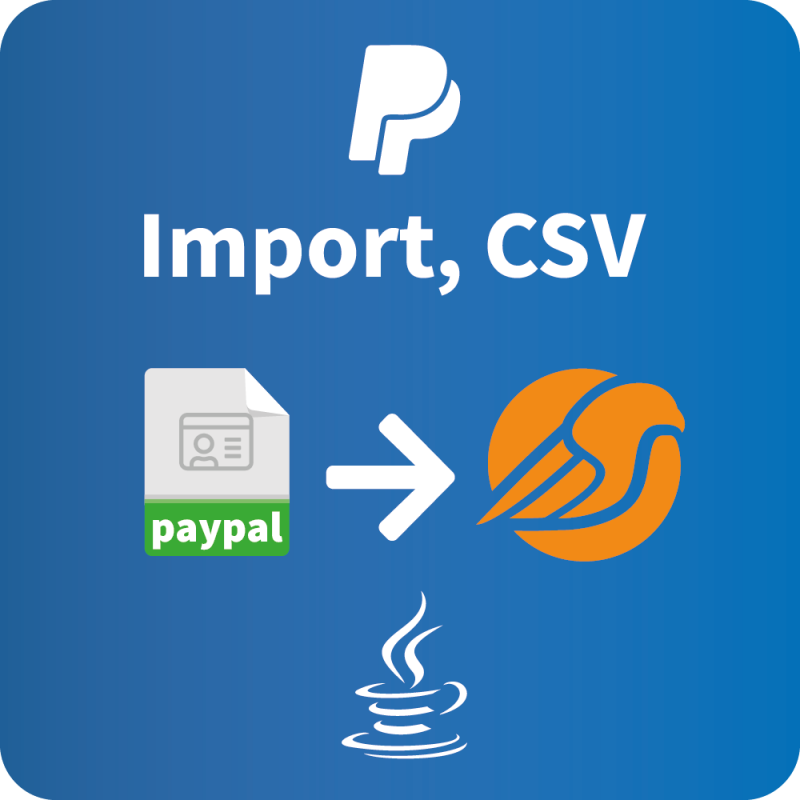 Illustration Paypal import for CashCtrl