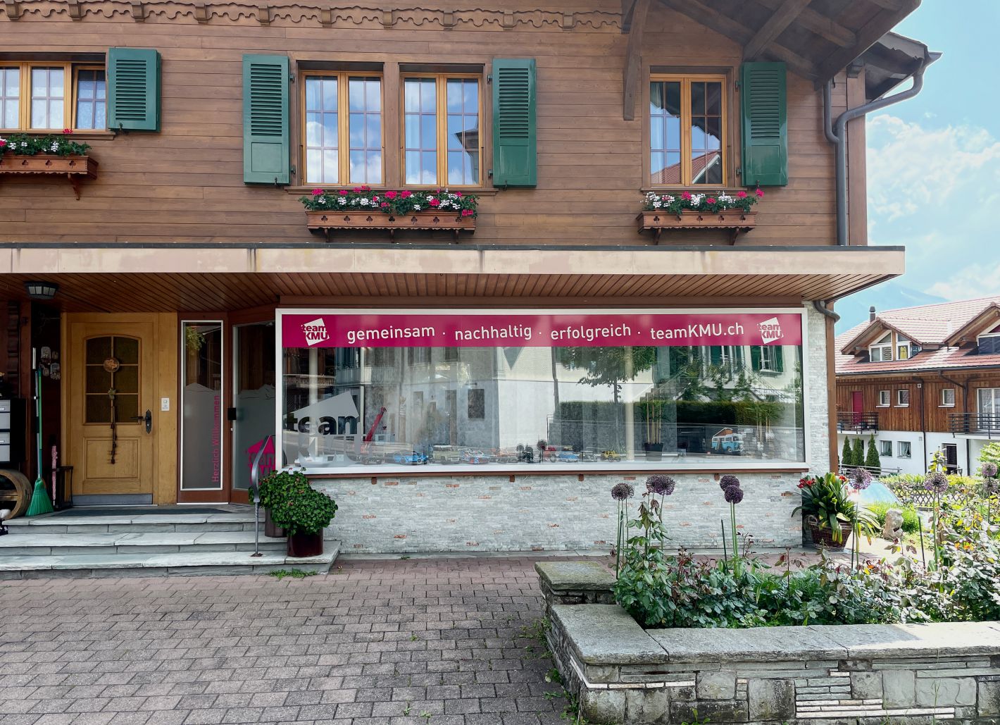 Schaltzentrale von teamkmu in Sigriswil