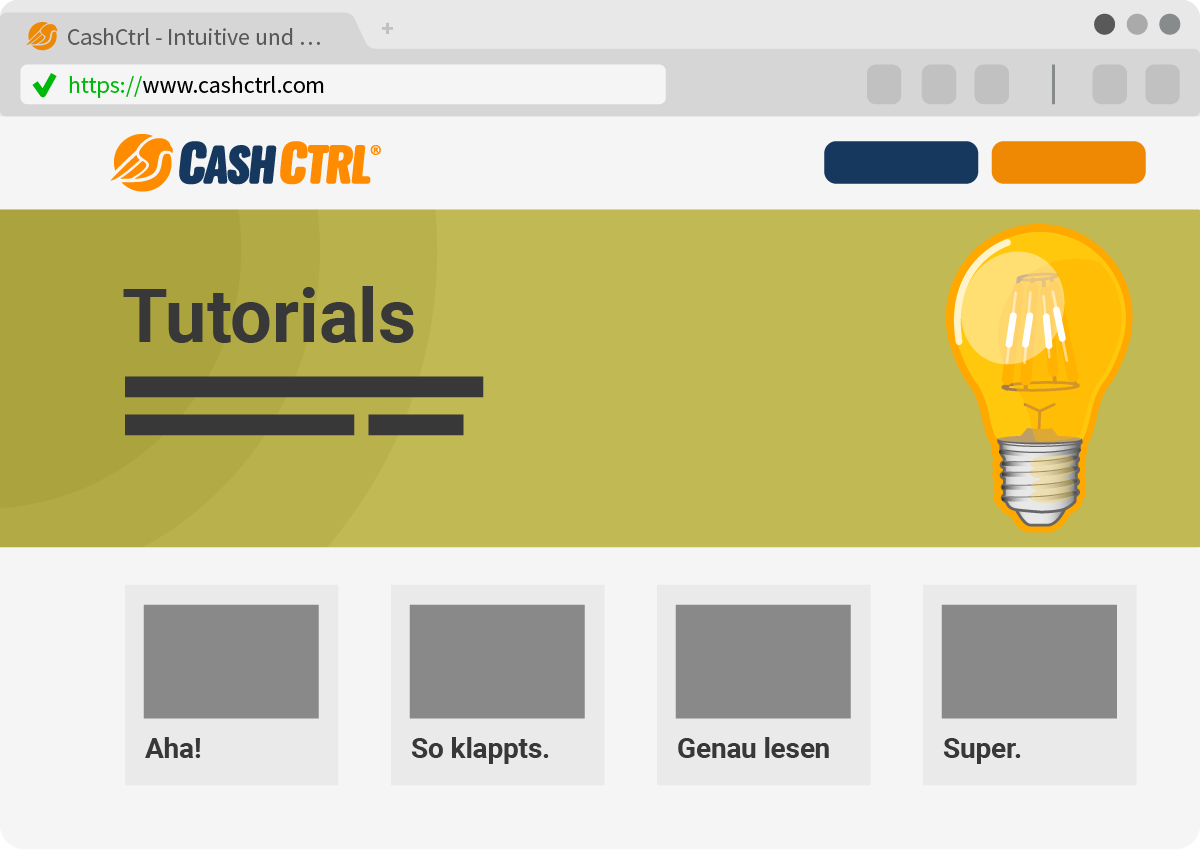 Grafik der Tutorial Seiten
