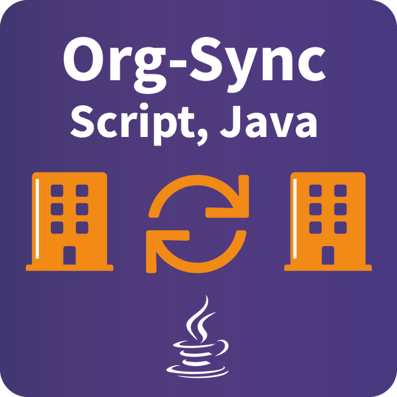 Organisation Synchronisationsscript Illustration von CashCtrl
