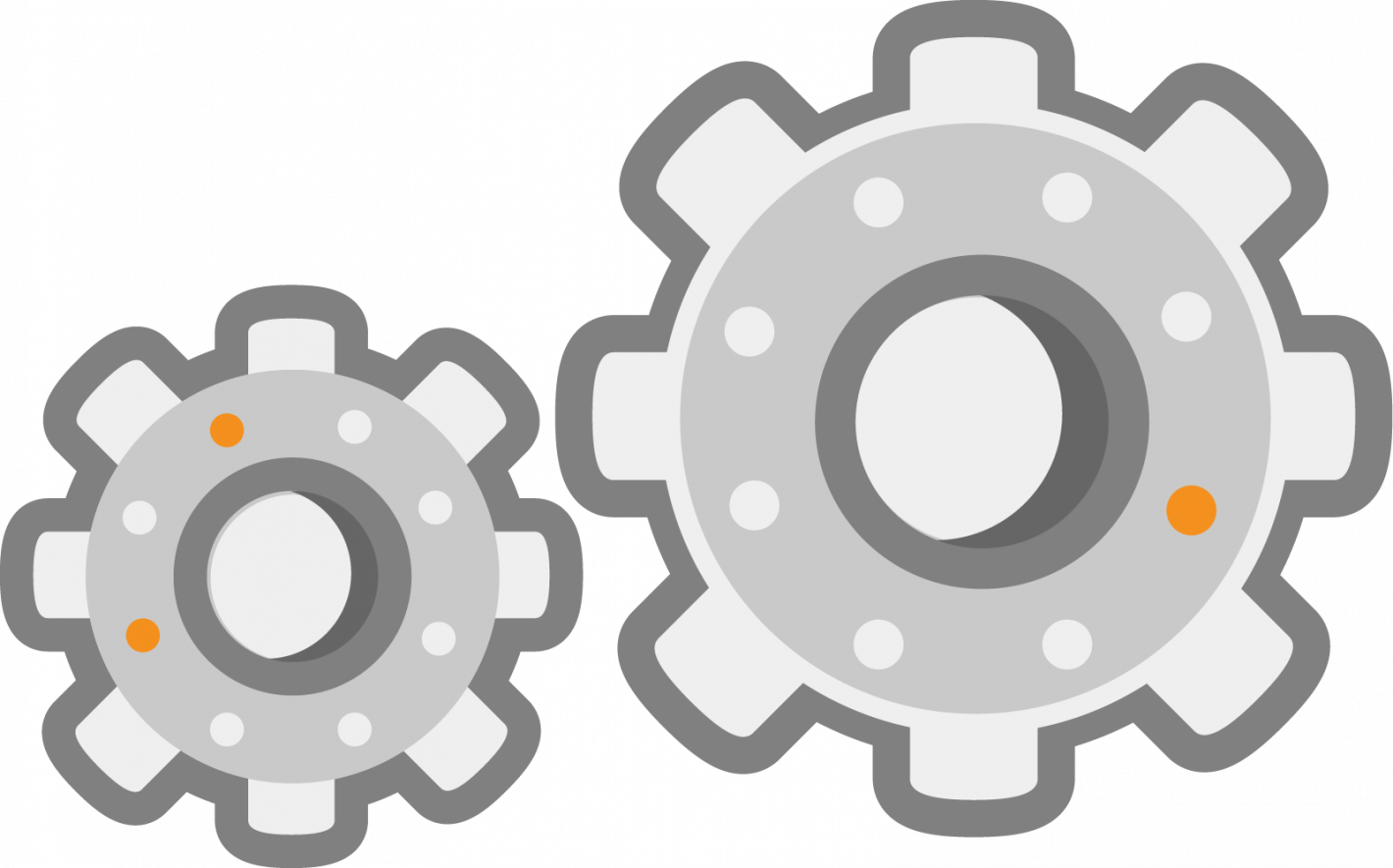 Illustration eines Zahnrades