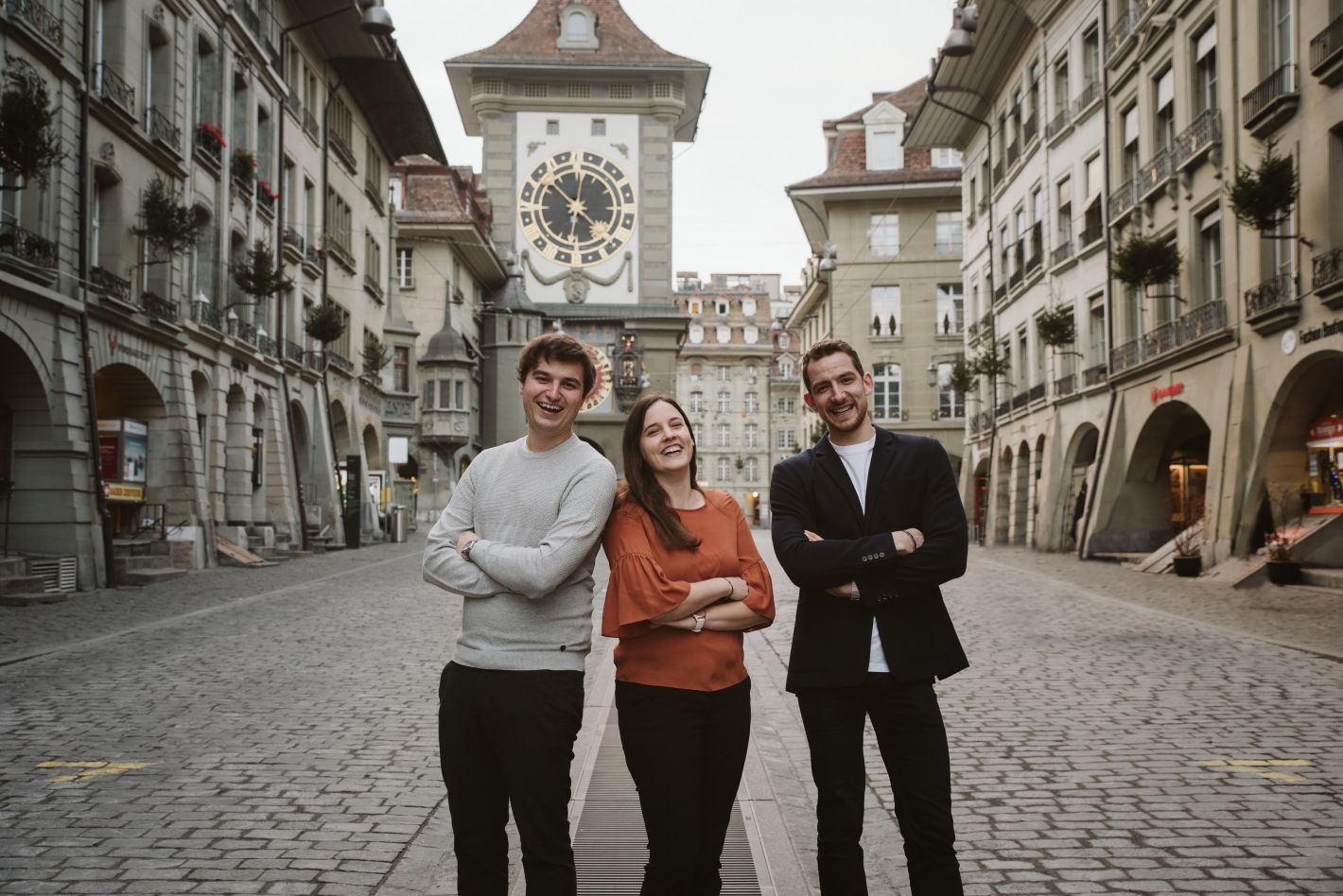 Portait Bild der ludonix crew in Bern