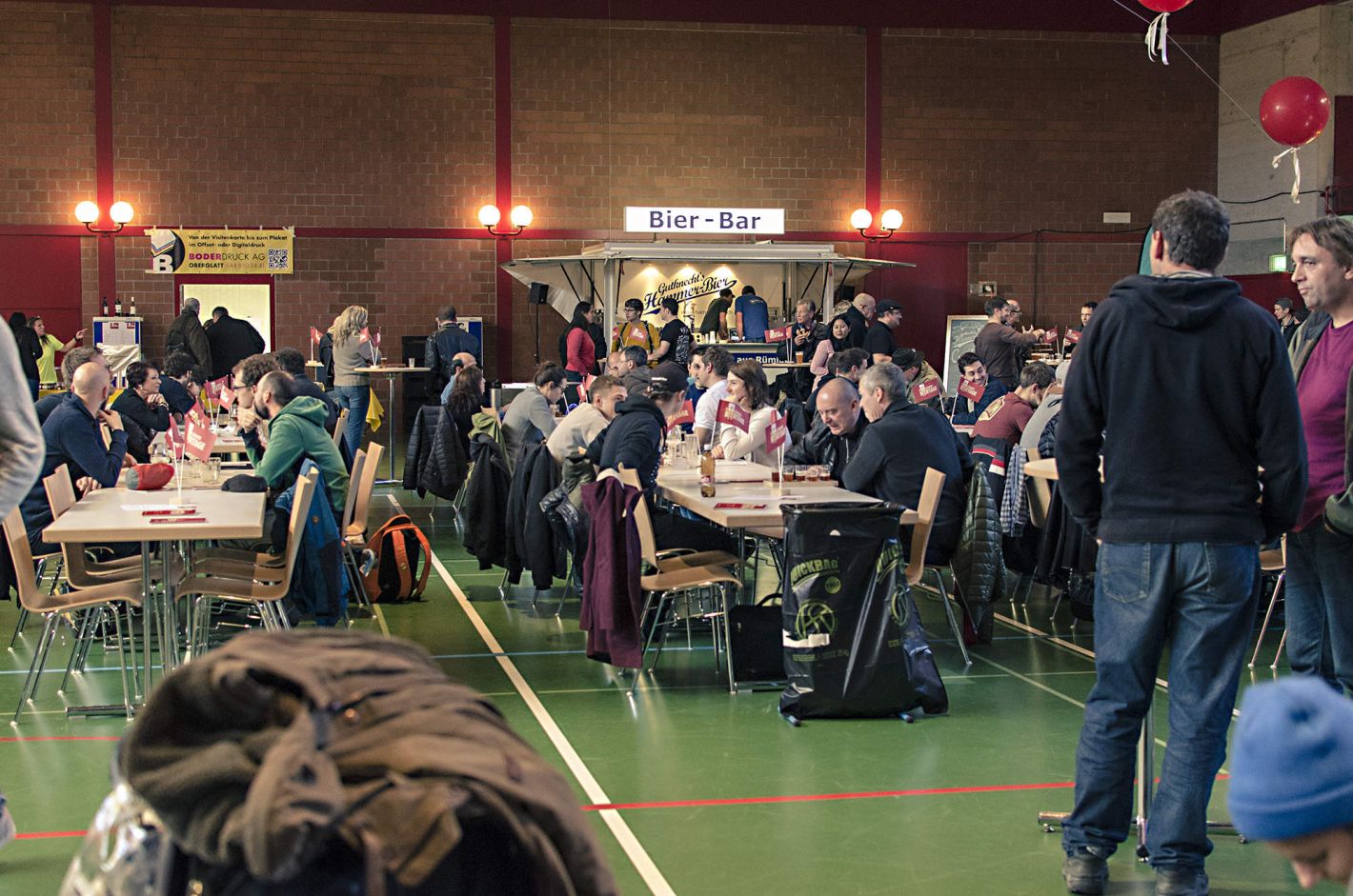 Hammerbier an den Unterlaender Biertagen